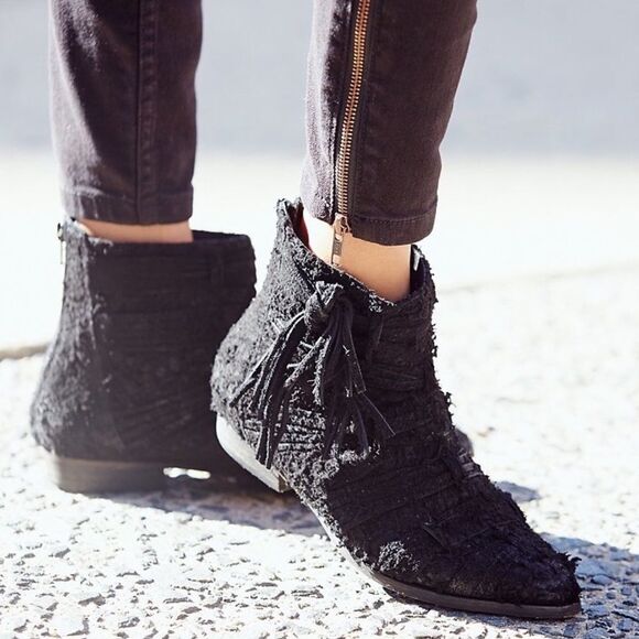 Free People Decades Ankle Booties - Picture 1 of 7